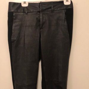 RAG & BONE black 100% lamb leather pants